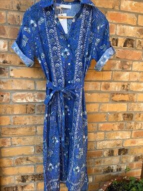 NWT Bindu Margaret Dress Tunic – Shirt Dress / Cover-Up XS  (Orig. $185)